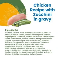 Almo Nature HQS Complete Chicken With Zucchini Wet Cat Food, 2.47-oz Can, Case Of 12 -PurePet Bites Shop 264824 PT4. AC SS1800 V1632848538