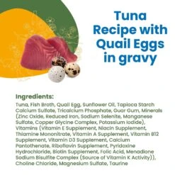 Almo Nature HQS Complete Tuna With Quail Egg Wet Cat Food, 2.47-oz Can, Case Of 12 -PurePet Bites Shop 264826 PT4. AC SS1800 V1632848470