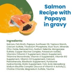 Almo Nature HQS Complete Salmon With Papaya Wet Cat Food, 2.47-oz Can, Case Of 12 -PurePet Bites Shop 264828 PT4. AC SS1800 V1632848808