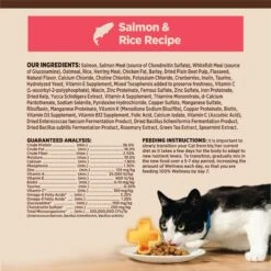 Wellness CORE Digestive Health Wholesome Grains Salmon & Rice Recipe Dry Cat Food -PurePet Bites Shop 264893 PT7. AC SS1800 V1608684173