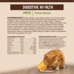Wellness CORE Digestive Health Turkey Pate Recipe Grain-Free Wet Cat Food, 3-oz, Case Of 12 -PurePet Bites Shop 264898 PT8. AC SS1800 V1640205409