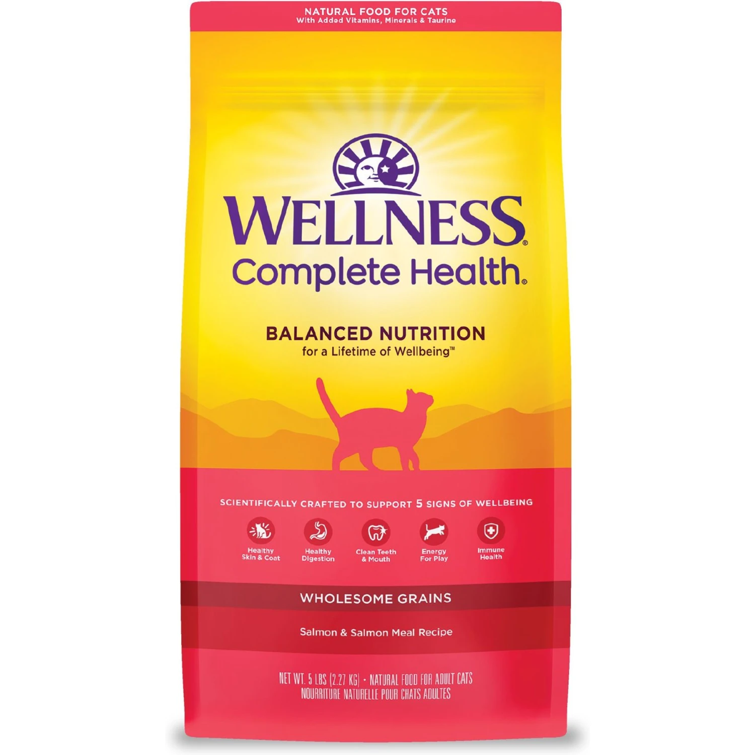 Wellness Complete Health Salmon Adult Dry Cat Food 3 Wellness Complete Health Salmon Adult Dry Cat Food