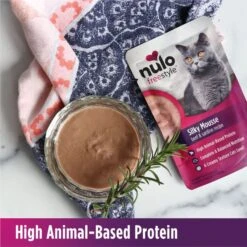 Nulo Freestyle Silky Mousse Beef & Sardine Recipe Grain-Free Wet Cat Food, 2.8-oz, Case Of 24 -PurePet Bites Shop 265251 PT2. AC SS1800 V1665780277