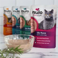Nulo Freestyle Silky Mousse Beef & Sardine Recipe Grain-Free Wet Cat Food, 2.8-oz, Case Of 24 -PurePet Bites Shop 265251 PT4. AC SS1800 V1665779424