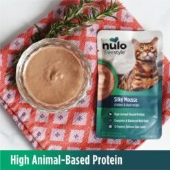 Nulo Freestyle Silky Mousse Chicken & Duck Recipe Grain-Free Wet Cat Food, 2.8-oz, Case Of 24 -PurePet Bites Shop 265255 PT2. AC SS1800 V1665781345