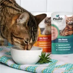 Nulo Freestyle Silky Mousse Chicken & Duck Recipe Grain-Free Wet Cat Food, 2.8-oz, Case Of 24 -PurePet Bites Shop 265255 PT4. AC SS1800 V1665782013