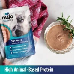 Nulo Freestyle Silky Mousse Tuna & Shrimp Recipe Grain-Free Wet Cat Food, 2.8-oz, Case Of 24 -PurePet Bites Shop 265257 PT2. AC SS1800 V1665781163