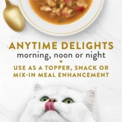 Fancy Feast Broths Seafood Bisque & Accents Of Real Lobster Grain-Free Cat Food Topper 13 Fancy Feast Broths Seafood Bisque & Accents Of Real Lobster Grain-Free Cat Food Topper -PurePet Bites Shop 265540 PT2. AC SS1800 V1696264964