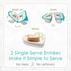 Fancy Feast Petites Pate Ocean Whitefish & Tuna Entree Wet Cat Food -PurePet Bites Shop 265550 PT2. AC SS1800 V1663609169