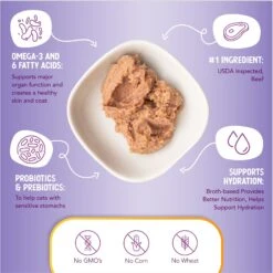 Health Extension Beef & Salmon Grain-Free Wet Cat Food, 2.8-oz Can, Case Of 24 -PurePet Bites Shop 265821 PT5. AC SS1800 V1693335973