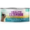 Health Extension Chicken In Gravy Grain-Free Wet Cat Food, 2.8-oz Can, Case Of 24 1 Health Extension Chicken In Gravy Grain-Free Wet Cat Food, 2.8-oz Can, Case Of 24 -PurePet Bites Shop 265823 MAIN. AC SS1800 V1696259405