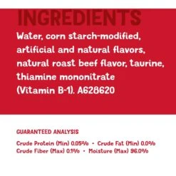 Friskies Lil' Gravies Roast Beef Flavor Cat Food Complement -PurePet Bites Shop 266198 PT4. AC SS1800 V1695931865