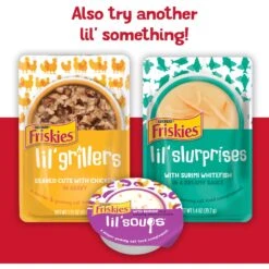 Friskies Lil' Gravies Roast Beef Flavor Cat Food Complement -PurePet Bites Shop 266198 PT5. AC SS1800 V1695845919