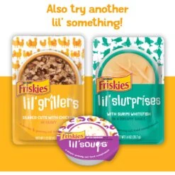 Friskies Lil' Gravies Roasted Chicken Flavor Cat Food Complement -PurePet Bites Shop 266202 PT5. AC SS1800 V1695931867