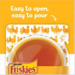Friskies Lil' Gravies Roasted Chicken Flavor Cat Food Complement -PurePet Bites Shop 266202 PT7. AC SS1800 V1695845917