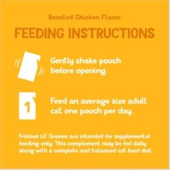 Friskies Lil' Gravies Roasted Chicken Flavor Cat Food Complement -PurePet Bites Shop 266202 PT8. AC SS1800 V1695931866