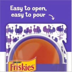 Friskies Lil' Gravies Roasted Turkey Flavor Cat Food Complement -PurePet Bites Shop 266204 PT7. AC SS1800 V1695931919