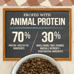 Merrick Purrfect Bistro Healthy Grains Real Salmon + Brown Rice Recipe Adult Dry Cat Food -PurePet Bites Shop 267433 PT7. AC SS1800 V1632796277