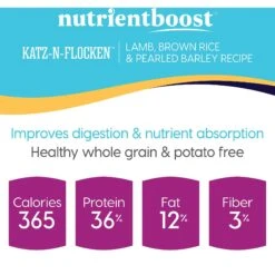 Solid Gold NutrientBoost Katz-N-Flocken Lamb, Brown Rice & Pearled Barley Recipe Dry Cat Food -PurePet Bites Shop 272296 PT3. AC SS1800 V1612997776
