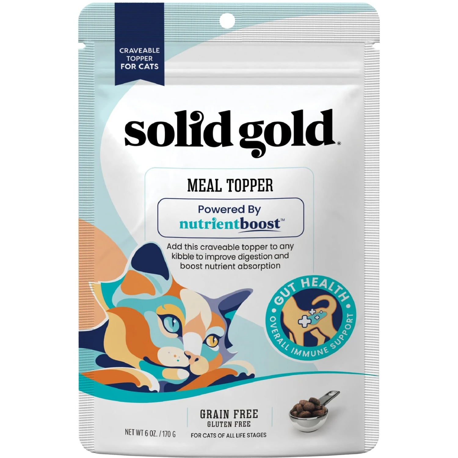 Solid Gold Nutrient Boost Grain-Free Cat Food Topper 3 Solid Gold Nutrient Boost Grain-Free Cat Food Topper