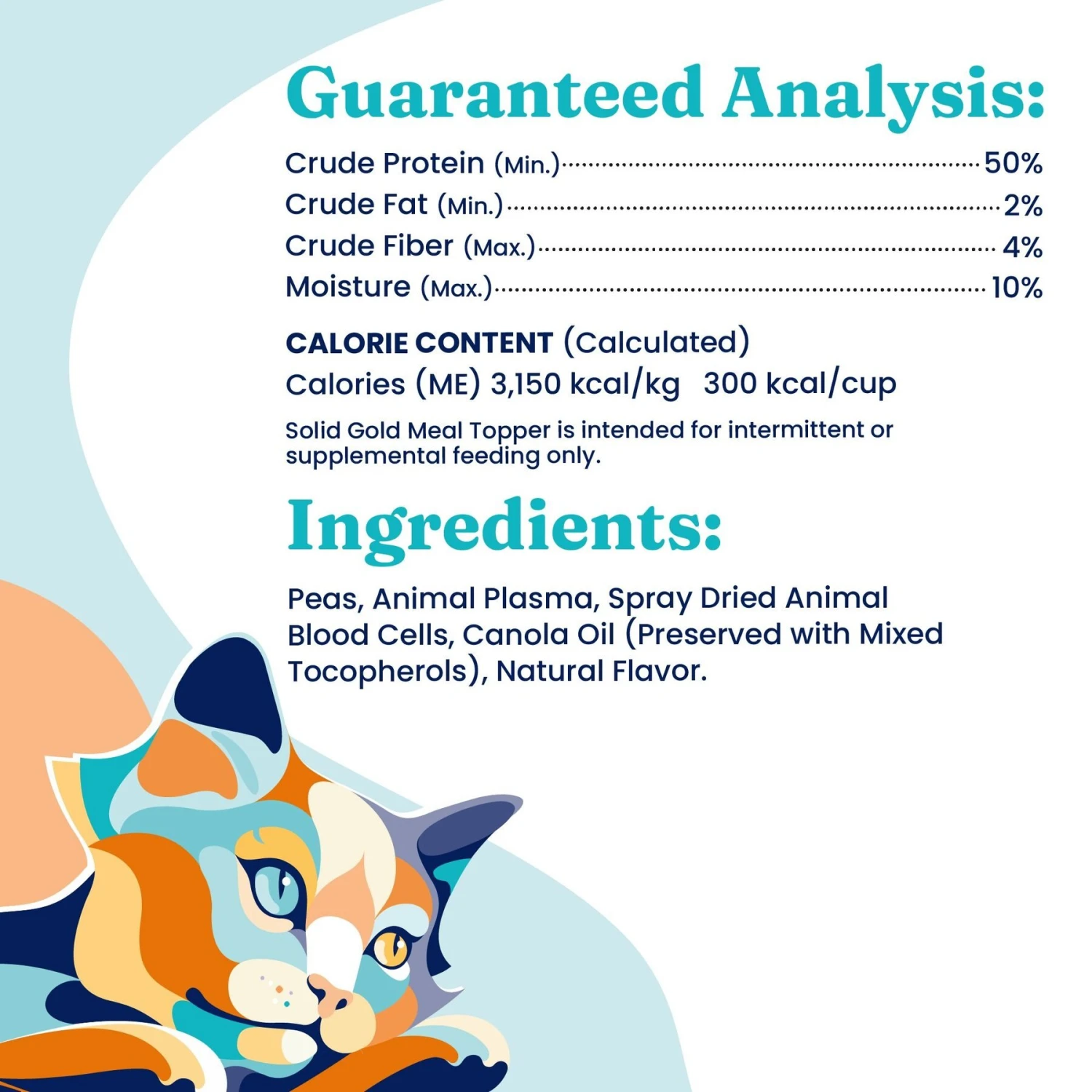 Solid Gold Nutrient Boost Grain-Free Cat Food Topper 6 Solid Gold Nutrient Boost Grain-Free Cat Food Topper - Image 4