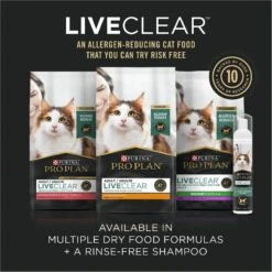 Purina Pro Plan LIVECLEAR Adult Weight Management Formula Dry Cat Food 17 Purina Pro Plan LIVECLEAR Adult Weight Management Formula Dry Cat Food -PurePet Bites Shop 276050 PT6. AC SS1800 V1649219558