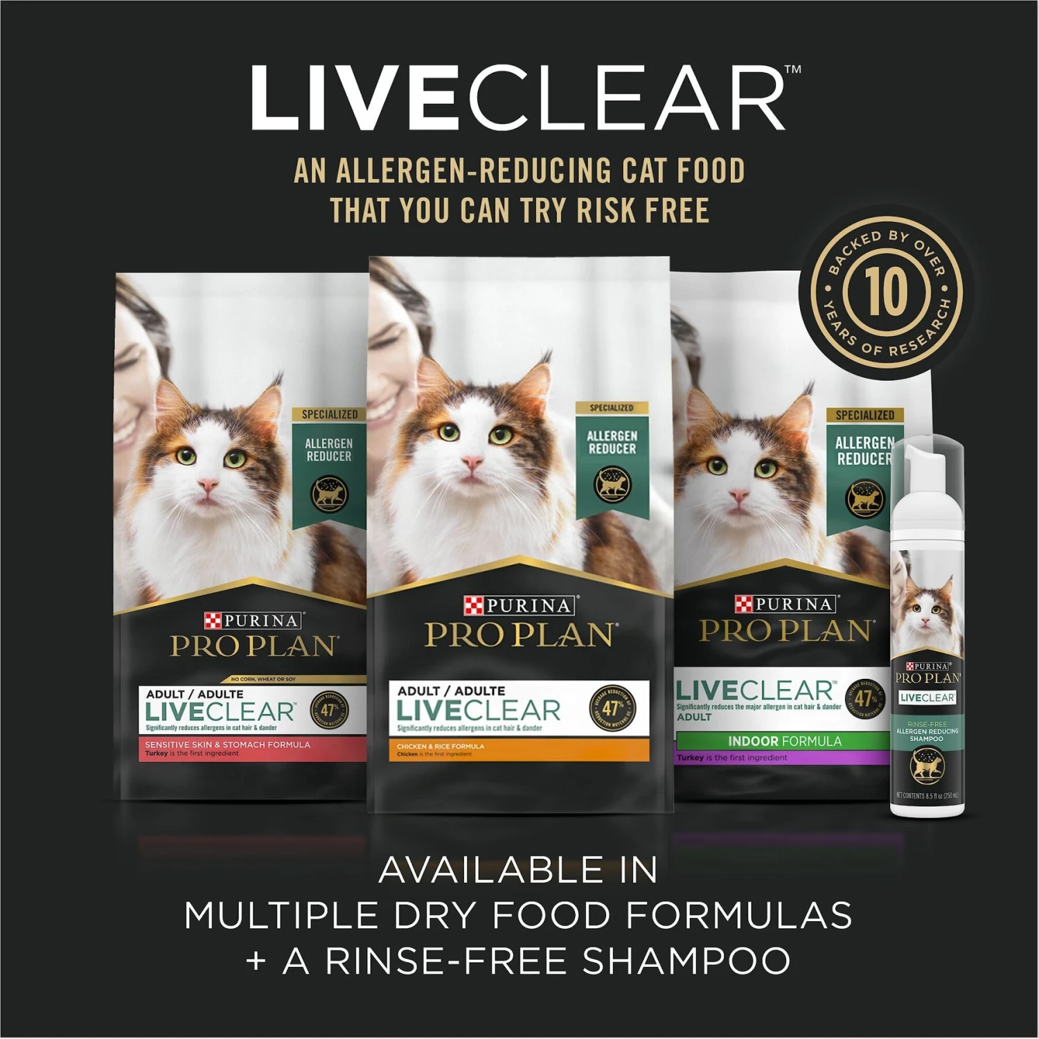 Purina Pro Plan LIVECLEAR Adult Weight Management Formula Dry Cat Food 9 Purina Pro Plan LIVECLEAR Adult Weight Management Formula Dry Cat Food - Image 7
