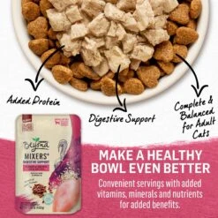 Purina Beyond Mixers+ Digestive Support Turkey & Brown Rice Recipe Wet Cat Food, 1.55-oz Pouch, Case Of 16 17 Purina Beyond Mixers+ Digestive Support Turkey & Brown Rice Recipe Wet Cat Food, 1.55-oz Pouch, Case Of 16 -PurePet Bites Shop 277799 PT6. AC SS1800 V1700161589