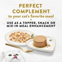 Fancy Feast Appetizers Grain-Free White Meat Chicken & Shredded Beef Appetizer In Savory Broth Wet Cat Food, 1.1-oz Tray, Case Of 10 -PurePet Bites Shop 285081 PT3. AC SS1800 V1696265707