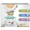 Fancy Feast Appetizers Grain-Free Variety Pack Wet Cat Food, 1.1-oz Tray, Case Of 12 -PurePet Bites Shop 285083 MAIN. AC SS1800 V1694542905