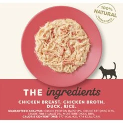 Applaws Chicken Breast With Duck In Broth Wet Cat Food -PurePet Bites Shop 286431 PT2. AC SS1800 V1658152420