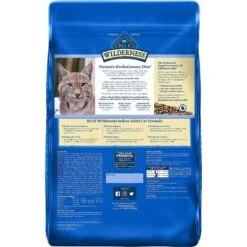 Blue Buffalo Wilderness Indoor Chicken Recipe Grain-Free Dry Cat Food & Blue Buffalo Bursts With Paw-Licken Chicken Cat Treats -PurePet Bites Shop 292758 PT2. AC SS1800 V1619995031