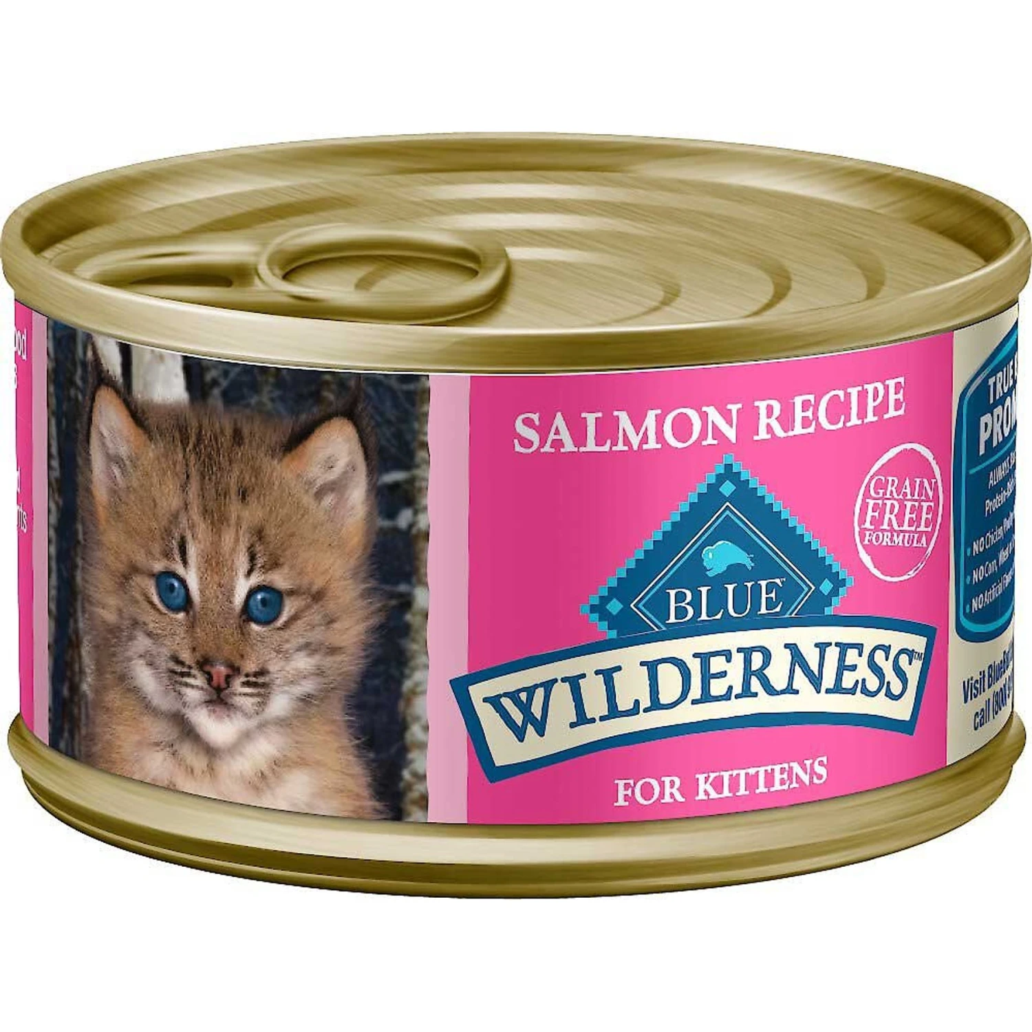 Blue Buffalo Wilderness Kitten Salmon Grain-Free Canned Cat Food & Blue Buffalo Wilderness High Protein Natural Grain-Free Chicken Kitten Dry Cat Food 4 Blue Buffalo Wilderness Kitten Salmon Grain-Free Canned Cat Food & Blue Buffalo Wilderness High Protein Natural Grain-Free Chicken Kitten Dry Cat Food - Image 2