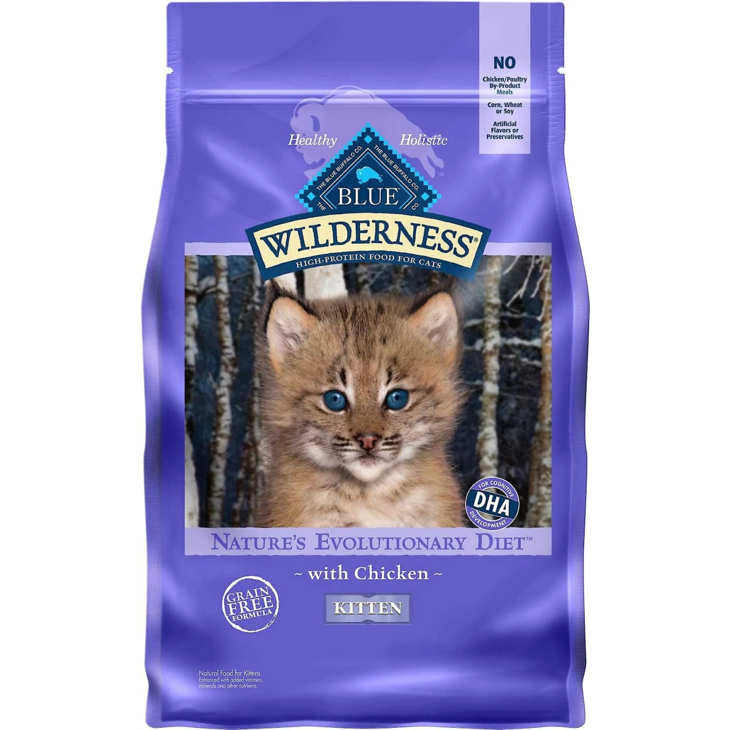 Blue Buffalo Wilderness Kitten Salmon Grain-Free Canned Cat Food & Blue Buffalo Wilderness High Protein Natural Grain-Free Chicken Kitten Dry Cat Food 6 Blue Buffalo Wilderness Kitten Salmon Grain-Free Canned Cat Food & Blue Buffalo Wilderness High Protein Natural Grain-Free Chicken Kitten Dry Cat Food - Image 4