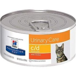 Hill's Prescription Diet C/d Multicare Urinary Care With Chicken Dry Cat Food & Hill's Prescription Diet C/d Multicare Urinary Care With Chicken Wet Cat Food -PurePet Bites Shop 293144 PT3. AC SS1800 V1620004339
