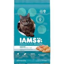 Iams ProActive Health Indoor Weight & Hairball Care Adult Dry Cat Food & Arm & Hammer Litter Slide Multi-Cat Scented Clumping Clay Cat Litter -PurePet Bites Shop 293248 PT1. AC SS1800 V1620245838