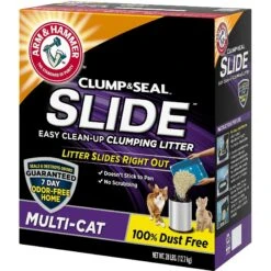Iams ProActive Health Indoor Weight & Hairball Care Adult Dry Cat Food & Arm & Hammer Litter Slide Multi-Cat Scented Clumping Clay Cat Litter -PurePet Bites Shop 293248 PT3. AC SS1800 V1620244931