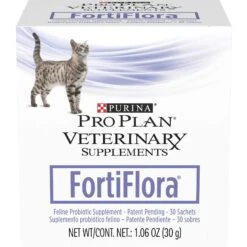 Purina Pro Plan Adult Sensitive Skin & Stomach Lamb & Rice Formula Dry Cat Food & Purina Pro Plan Veterinary Diets FortiFlora Powder Digestive Supplement For Cats -PurePet Bites Shop 293584 PT5. AC SS1800 V1620084161