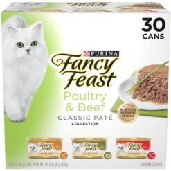 Tiny Tiger Pate Beef & Poultry Recipes Variety Pack Grain-Free Canned Cat Food & Fancy Feast Classic Poultry & Beef Pate Collection Feast Variety Pack Wet Cat Food 12 Tiny Tiger Pate Beef & Poultry Recipes Variety Pack Grain-Free Canned Cat Food & Fancy Feast Classic Poultry & Beef Pate Collection Feast Variety Pack Wet Cat Food -PurePet Bites Shop 293934 PT1. AC SS1800 V1692897302