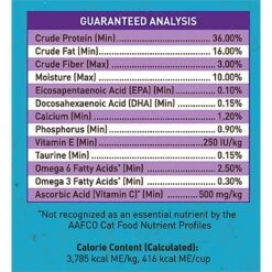 SquarePet Squarely Natural Chicken & Brown Rice Dry Cat Food -PurePet Bites Shop 297019 PT7. AC SS1800 V1620879732