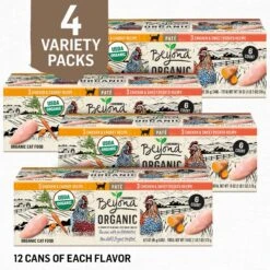 Purina Beyond Organic Chicken Variety Pack Pate Wet Cat Food, 3-oz Can, Case Of 6 -PurePet Bites Shop 297542 PT1. AC SS1800 V1700158820