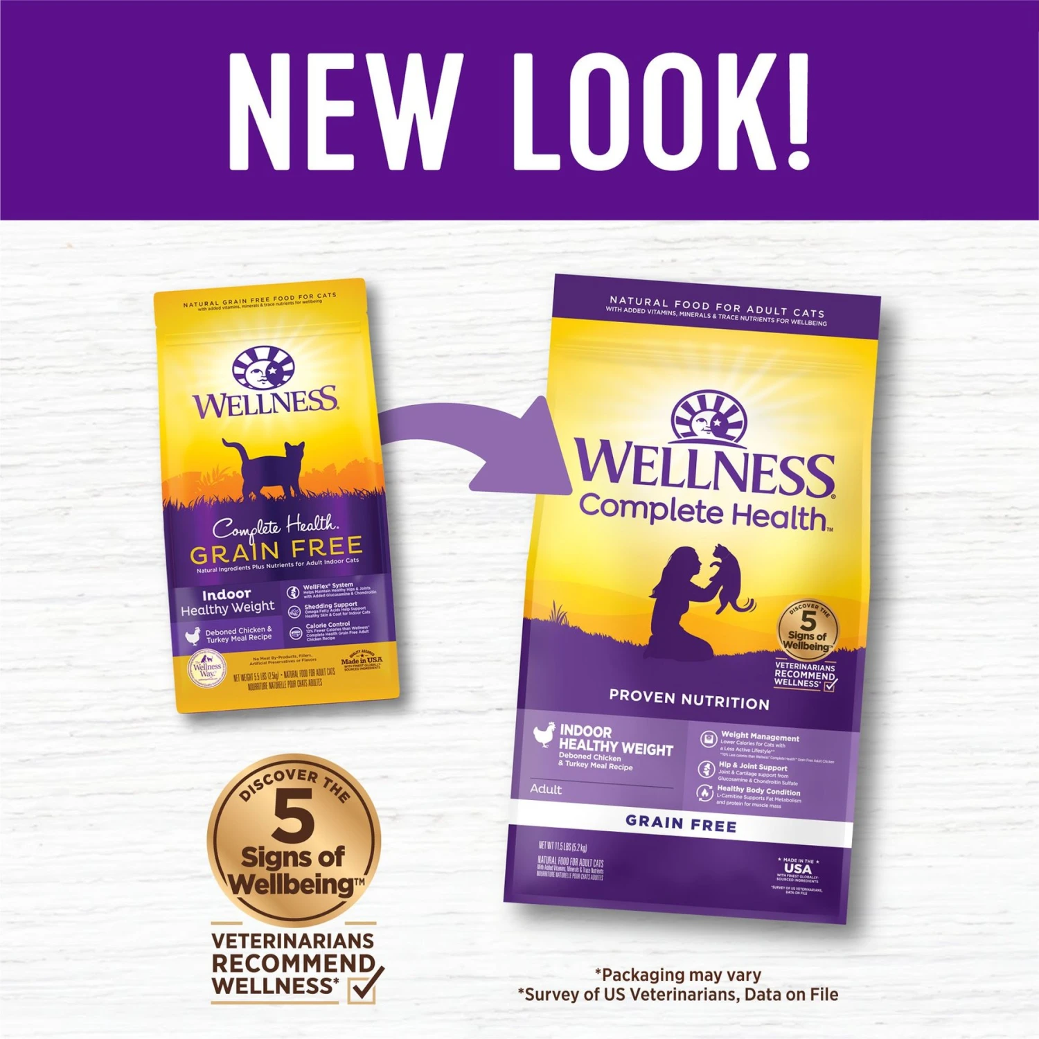 Wellness Complete Health Pate Chicken Entree Grain-Free Natural Canned Cat Food & Wellness Complete Health Grain-Free Indoor Healthy Weight Chicken Recipe Natural Dry Cat Food 5 Wellness Complete Health Pate Chicken Entree Grain-Free Natural Canned Cat Food & Wellness Complete Health Grain-Free Indoor Healthy Weight Chicken Recipe Natural Dry Cat Food - Image 3