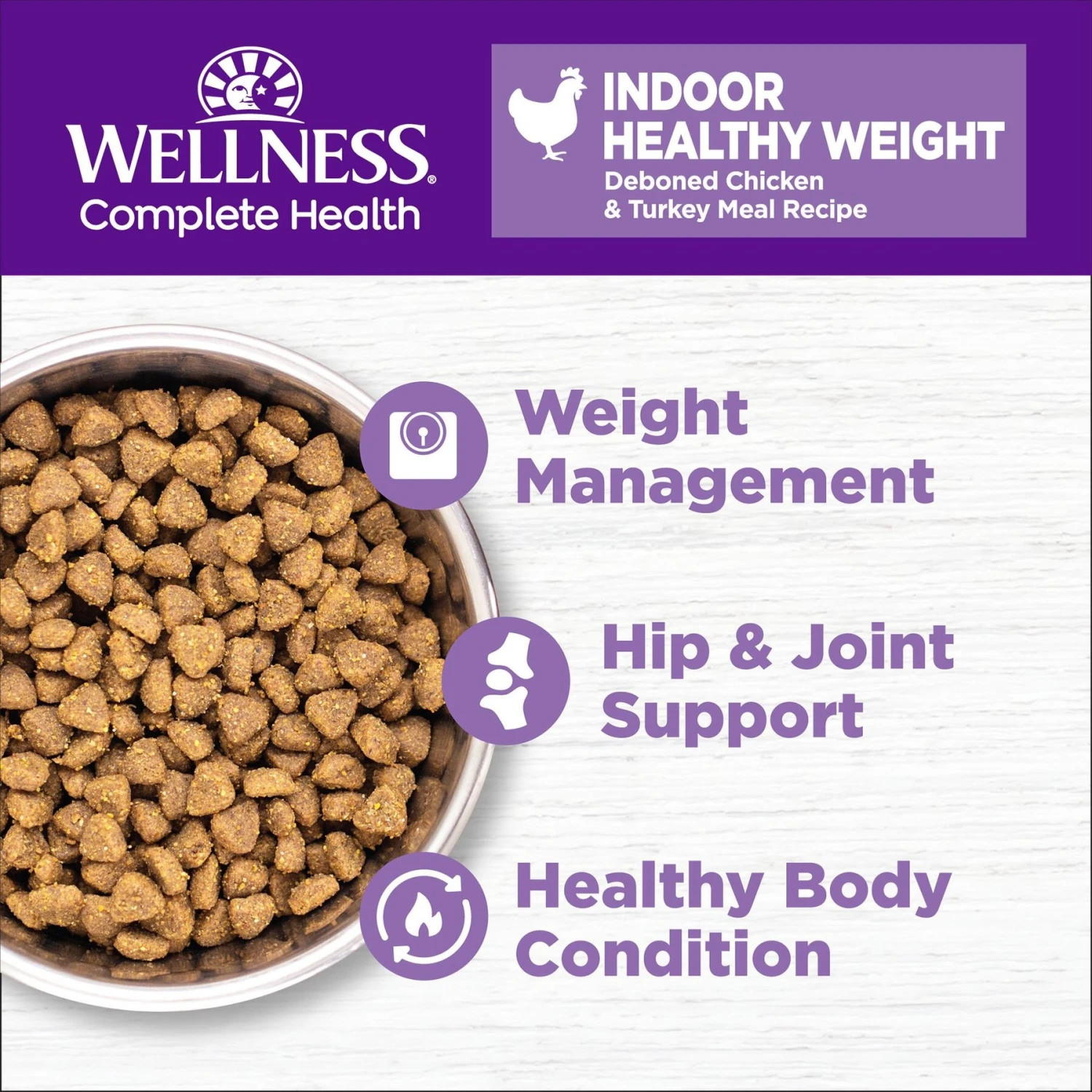 Wellness Complete Health Pate Chicken Entree Grain-Free Natural Canned Cat Food & Wellness Complete Health Grain-Free Indoor Healthy Weight Chicken Recipe Natural Dry Cat Food 7 Wellness Complete Health Pate Chicken Entree Grain-Free Natural Canned Cat Food & Wellness Complete Health Grain-Free Indoor Healthy Weight Chicken Recipe Natural Dry Cat Food - Image 5