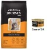 American Journey Kitten Chicken Recipe Grain-Free Dry Cat Food, 5-lb Bag & American Journey Kitten Minced Chicken Recipe in Gravy Grain-Free Canned Cat Food, 3-oz, Case Of 24 2 American Journey Kitten Chicken Recipe Grain-Free Dry Cat Food, 5-lb Bag & American Journey Kitten Minced Chicken Recipe in Gravy Grain-Free Canned Cat Food, 3-oz, Case Of 24 -PurePet Bites Shop 297740 MAIN. AC SS1800 V1694617535