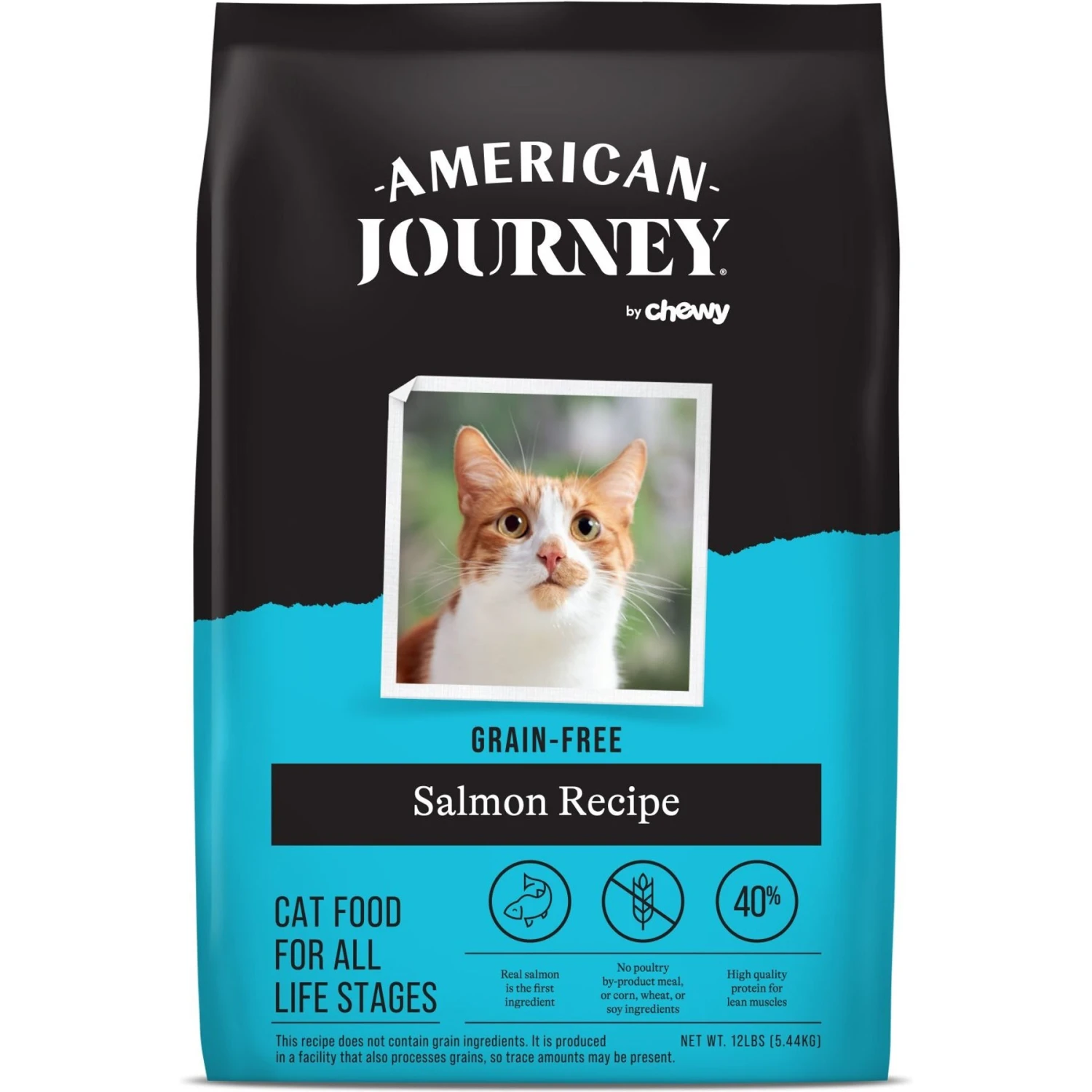 American Journey Salmon Recipe Grain-Free Dry Cat Food & American Journey 100% Chicken Freeze-Dried Grain-Free Cat Treats 4 American Journey Salmon Recipe Grain-Free Dry Cat Food & American Journey 100% Chicken Freeze-Dried Grain-Free Cat Treats - Image 2