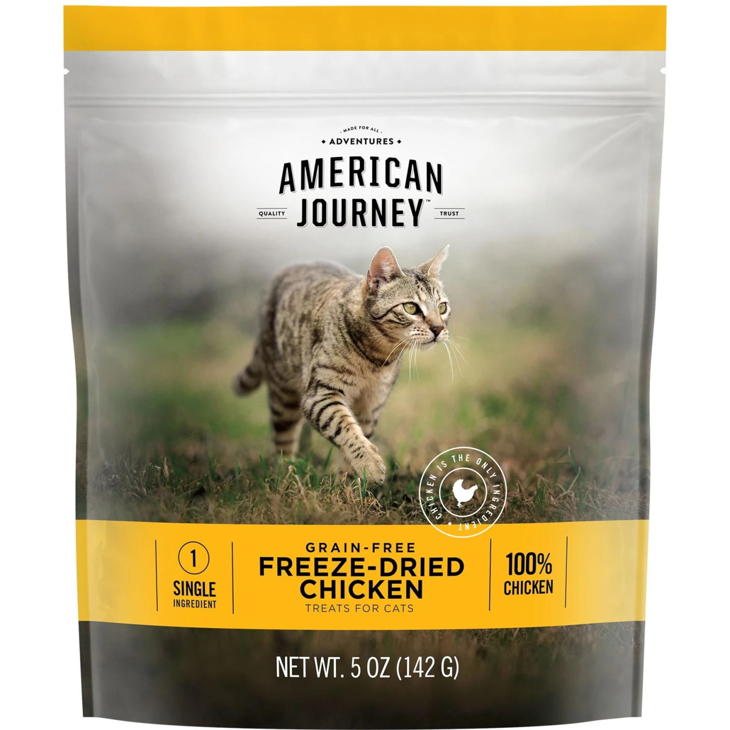 American Journey Salmon Recipe Grain-Free Dry Cat Food & American Journey 100% Chicken Freeze-Dried Grain-Free Cat Treats 8 American Journey Salmon Recipe Grain-Free Dry Cat Food & American Journey 100% Chicken Freeze-Dried Grain-Free Cat Treats - Image 6