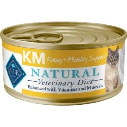 Blue Buffalo Natural Veterinary Diet K+M Kidney + Mobility Support Grain-Free Dry Cat Food & Blue Buffalo Natural Veterinary Diet K+M Kidney + Mobility Support Grain-Free Wet Cat Food -PurePet Bites Shop 297842 PT3. AC SS1800 V1621288647