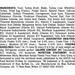 Blue Buffalo Wilderness Rocky Mountain Recipe Flaked Red Meat Feast Adult Grain-Free Canned Cat Food & Blue Buffalo Wilderness Rocky Mountain Recipe Flaked Trout Feast Adult Grain-Free Canned Cat Food -PurePet Bites Shop 297852 PT5. AC SS1800 V1621265249