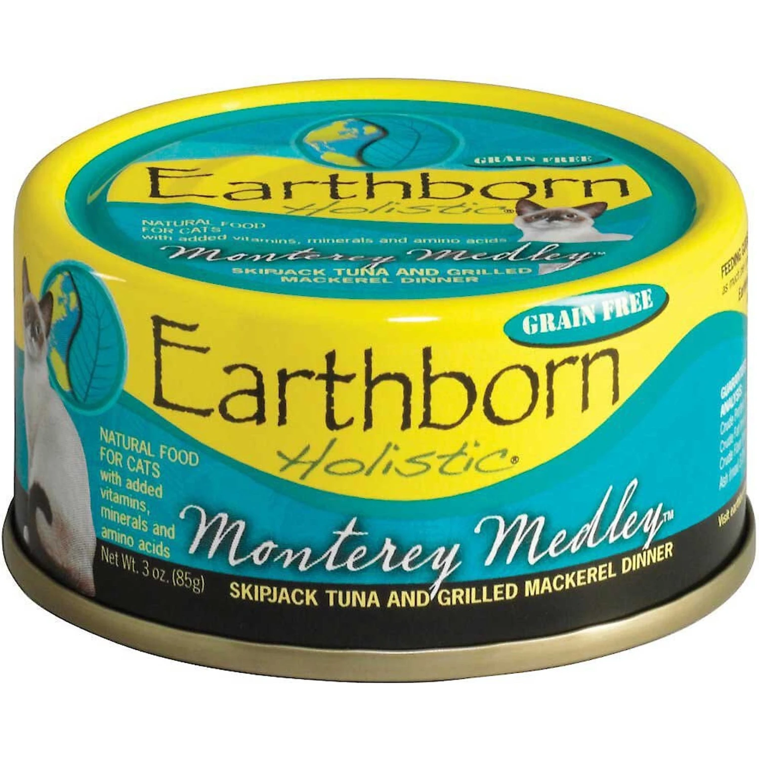 Earthborn Holistic Monterey Medley Grain-Free Natural Canned Cat & Kitten Food & Earthborn Holistic Chicken Catcciatori Grain-Free Natural Adult Canned Cat Food 4 Earthborn Holistic Monterey Medley Grain-Free Natural Canned Cat & Kitten Food & Earthborn Holistic Chicken Catcciatori Grain-Free Natural Adult Canned Cat Food - Image 2