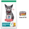 Hill's Science Diet Kitten Healthy Cuisine Tender Chicken & Rice Medley Canned Cat Food & Hill's Science Diet Indoor Kitten Dry Cat Food -PurePet Bites Shop 298098 MAIN. AC SS1800 V1693256185